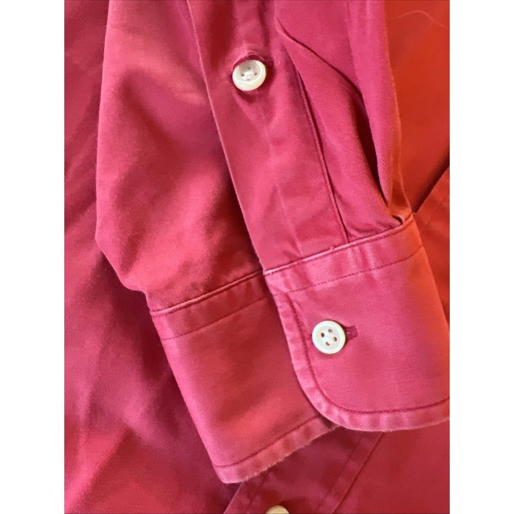 Ralph Lauren Blake Large Shirt Pink Mens Button Down Long Sleeve Pony Logo - Picture 9 of 9